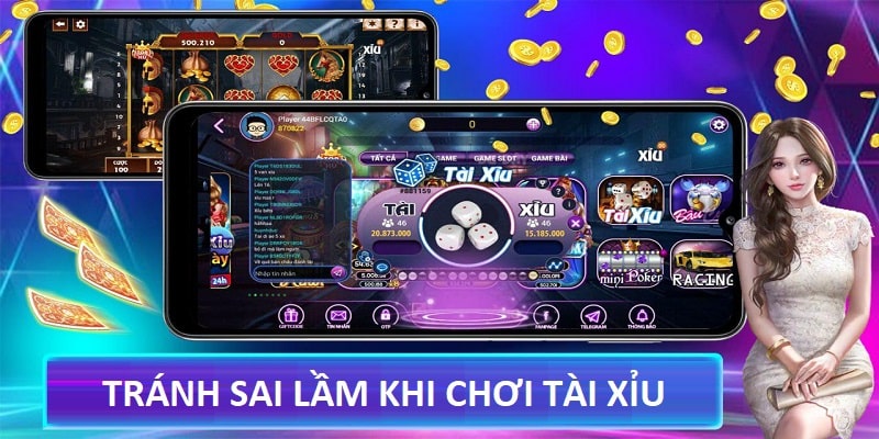 Những sai lầm cần tránh khi học cách chơi tài xỉu